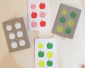 5x Blank Apples Gift Cards