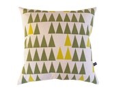 Cushion cover - Green Trees - Organic Cotton/Hemp
