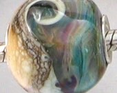 Sunset Beach Lampwork European Universal Charm Bead -sra