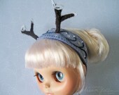 Night forest headband for Blythe