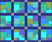 CityScape Quilt Pattern PDF File Instant Download