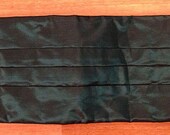 Vintage 70s Dark Teal Cumberbund
