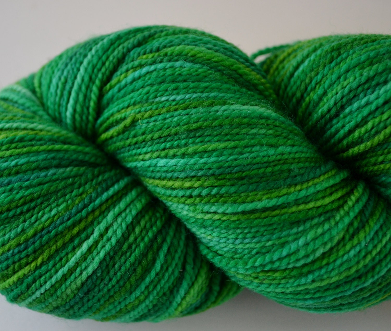 Green is the New Black - 100% Superwash Merino Sock Yarn