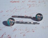 Dia Los Muertos Sugar Skull Hairpins