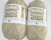 Cotton Yarn Destash Bernat Naturals SAME DYE LOT 28 ounces total