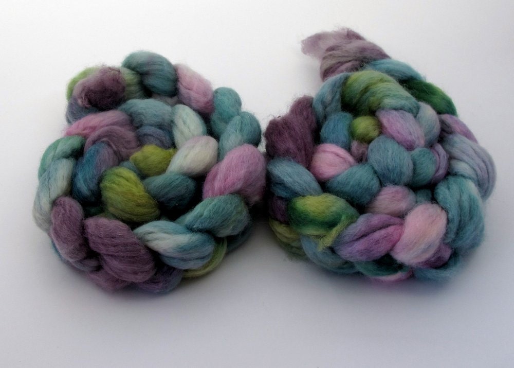 hand painted bfl tussah top