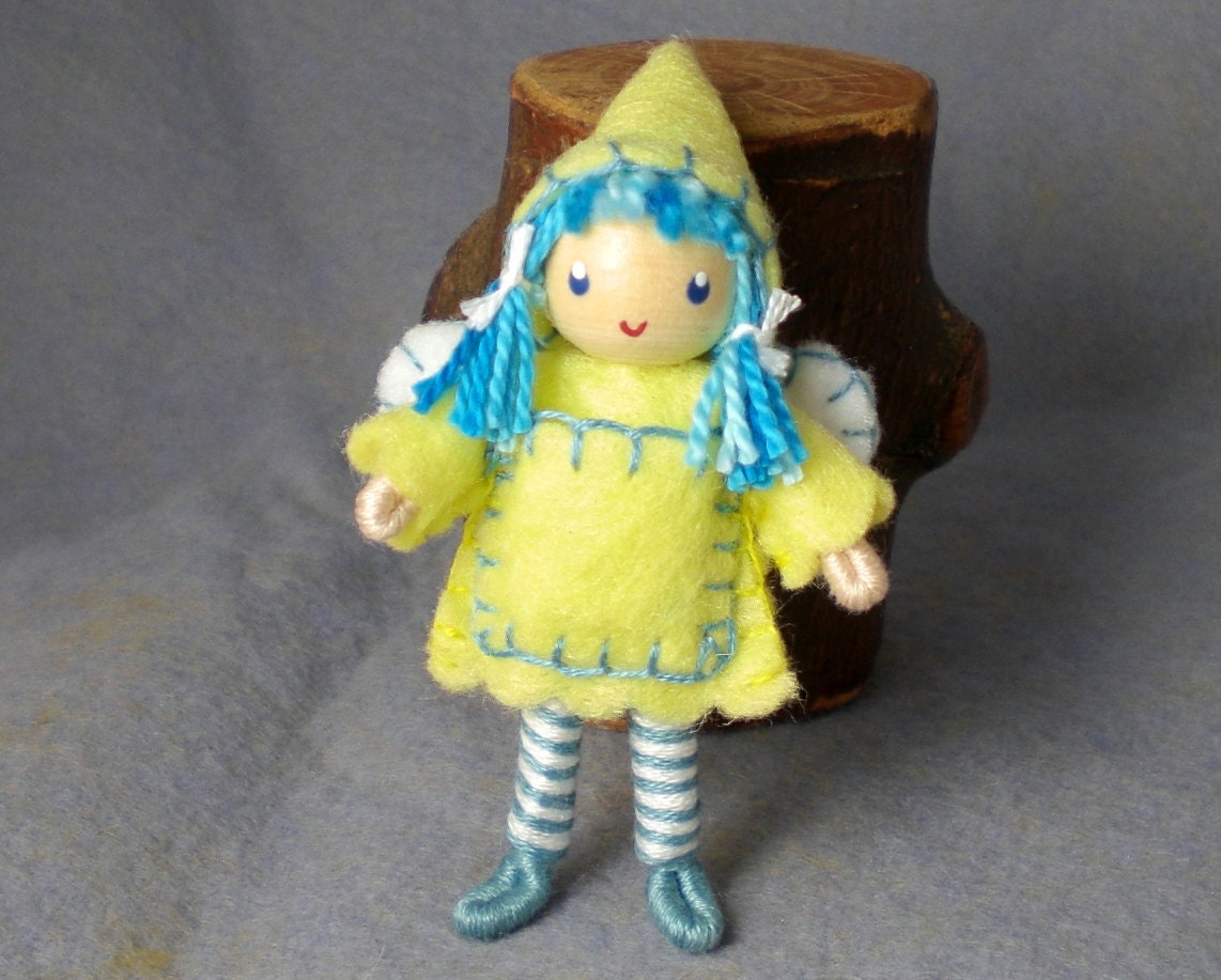 Tooth Fairy Bendy Doll by Princess Nimble-Thimble