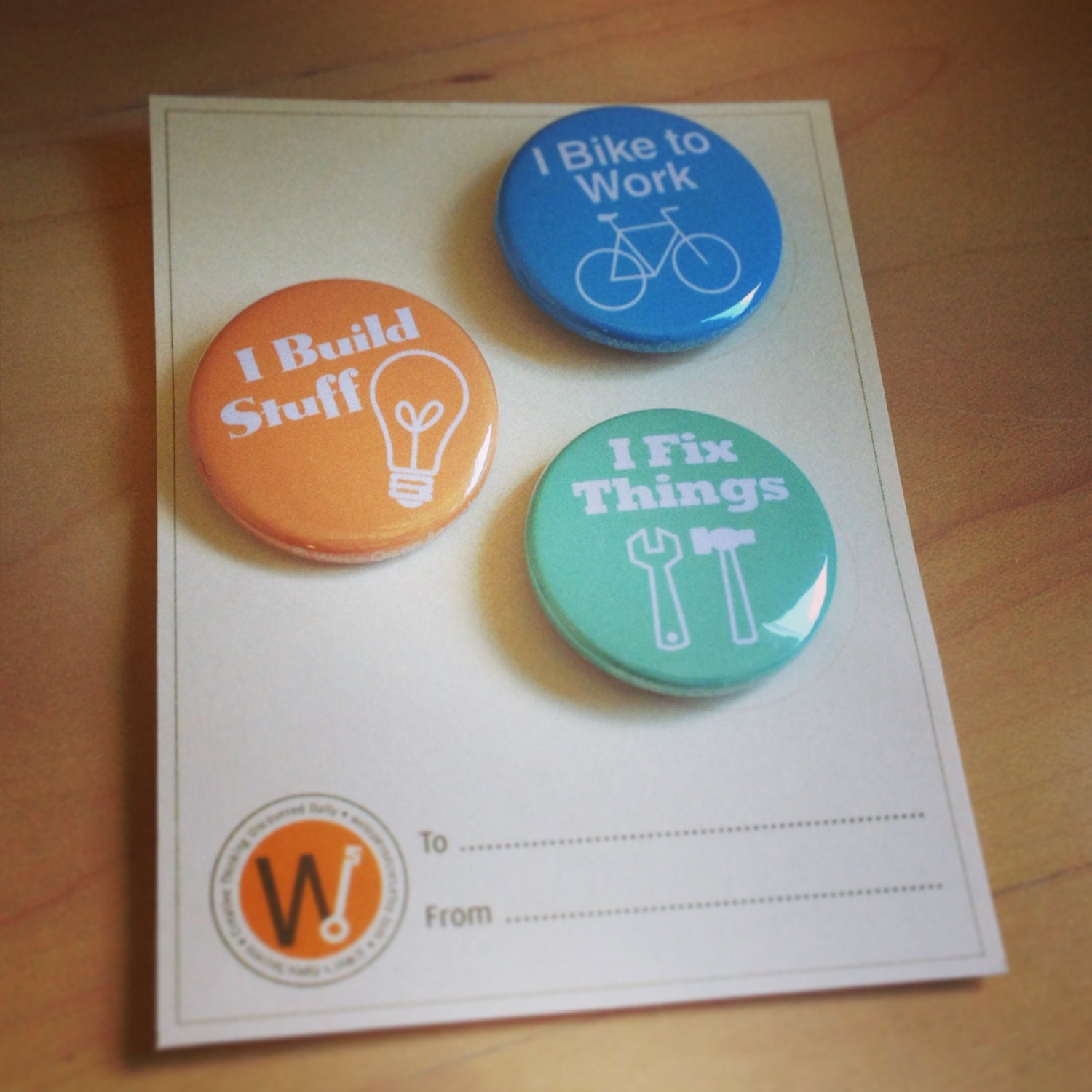 I Statement Pinback Button Set