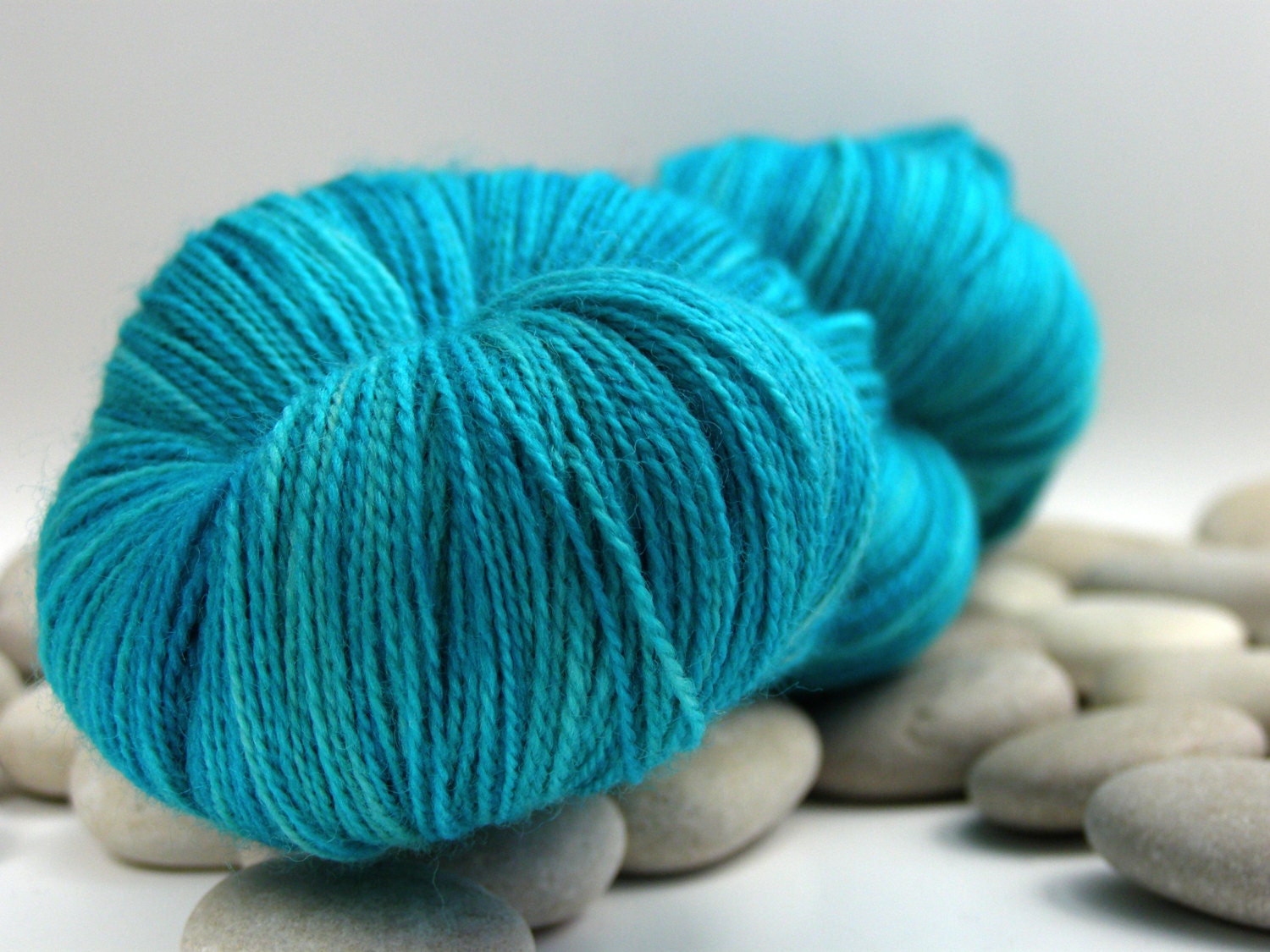 Hand Dyed Yarn Merino Lace - Lace Weight, Variegated, 870yds - Chi