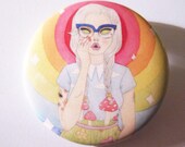 Darling what have i done - art pin