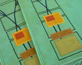 Twigs and Squares Place Mats - Set of 4