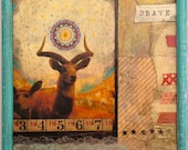 Mixed Media - Brave - Collage Painting