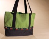 Vintage Strawberry Fields Tote Bag