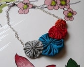 left turn - silk yoyo necklace
