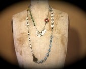 Long Links of Color Necklace