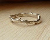 14k Gold Branch Ring