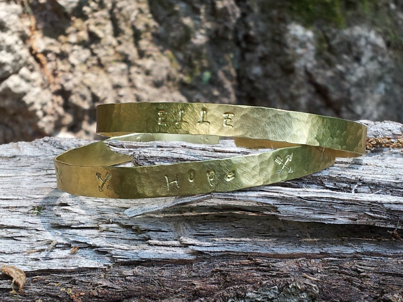 Personalized Jewelry - Custom Cuff Bracelets