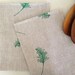 tea towel, fern