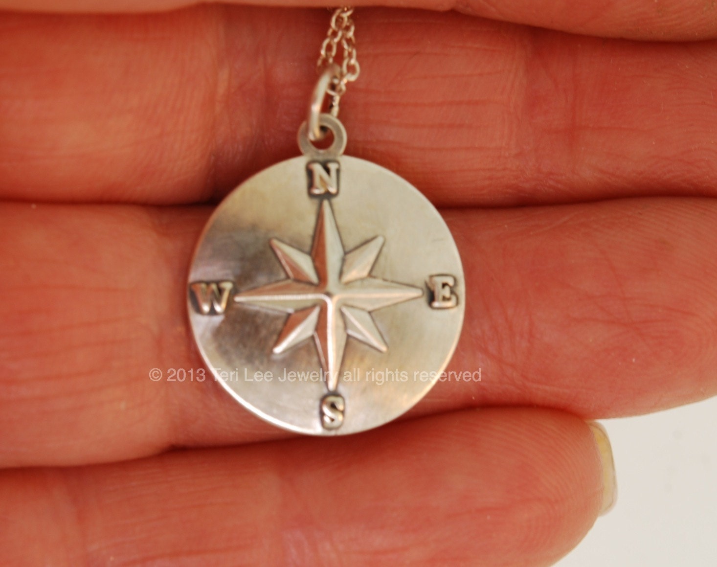 Compass Star Necklace