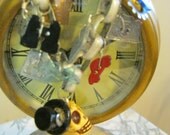 Steampunk Skull Charm Bracelet