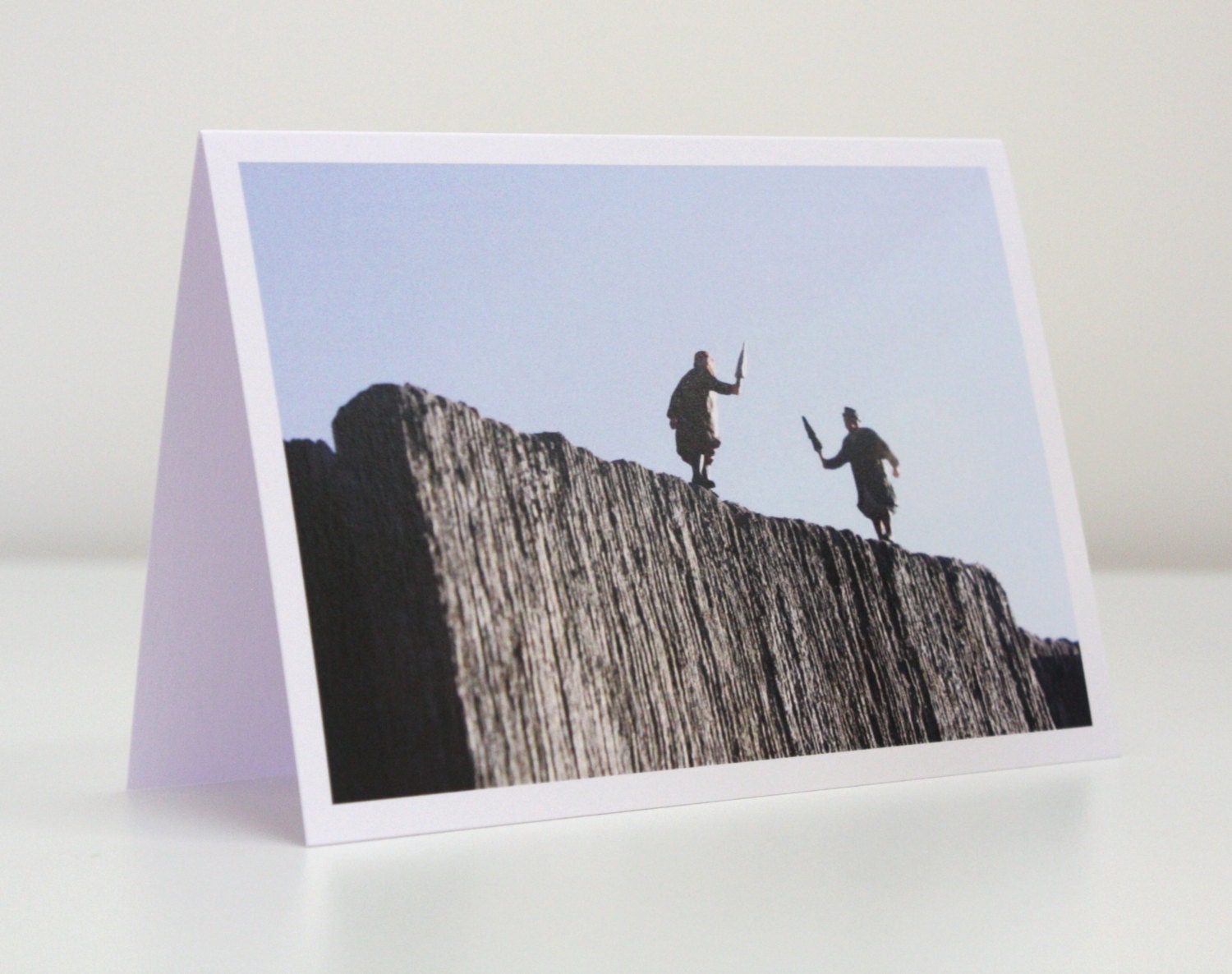 029 - umbrellas at 10 paces - greeting card