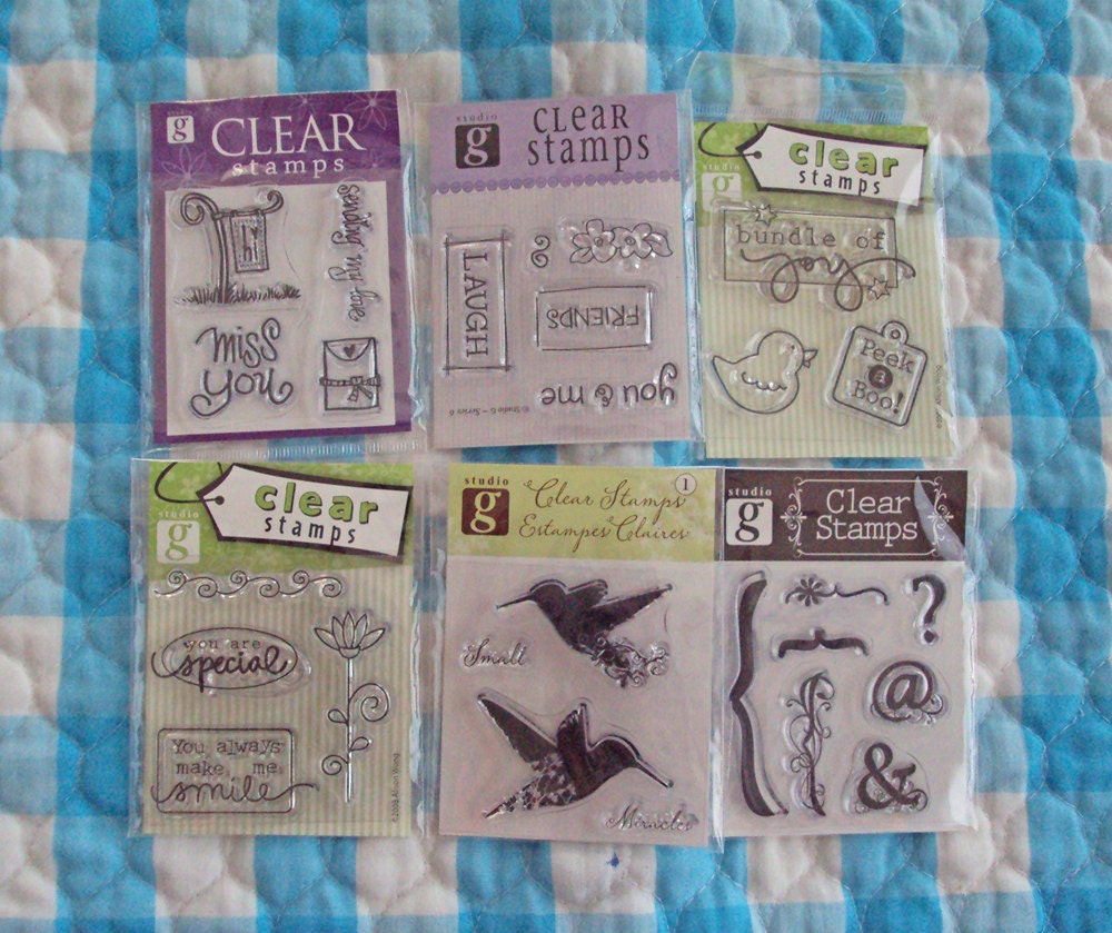 HUGE  Acrylic  Stamp Destash