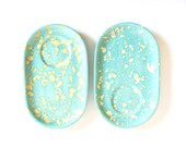 Speckled Snack Trays