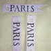 Paris Glitter Flag - Label - Gift Tags by Bluebird Lane - Set of 30