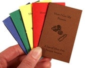 How I Get My Protein Mini Book for Vegetarians / Vegans (Nuts, Brown) PAPERBACK