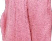 Pink Natural Wool Roving
