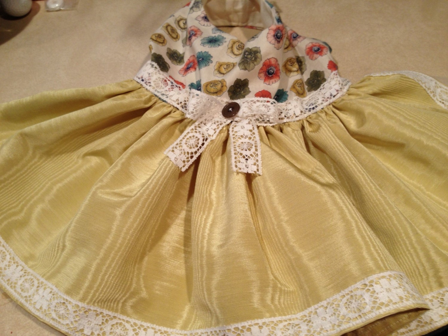 Pug or Small Dog Handmade Dress