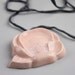 Ceramic Flower Pink Porcelain Camellia Necklace