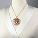 Japanese Ceramic Bird Porcelain Necklace