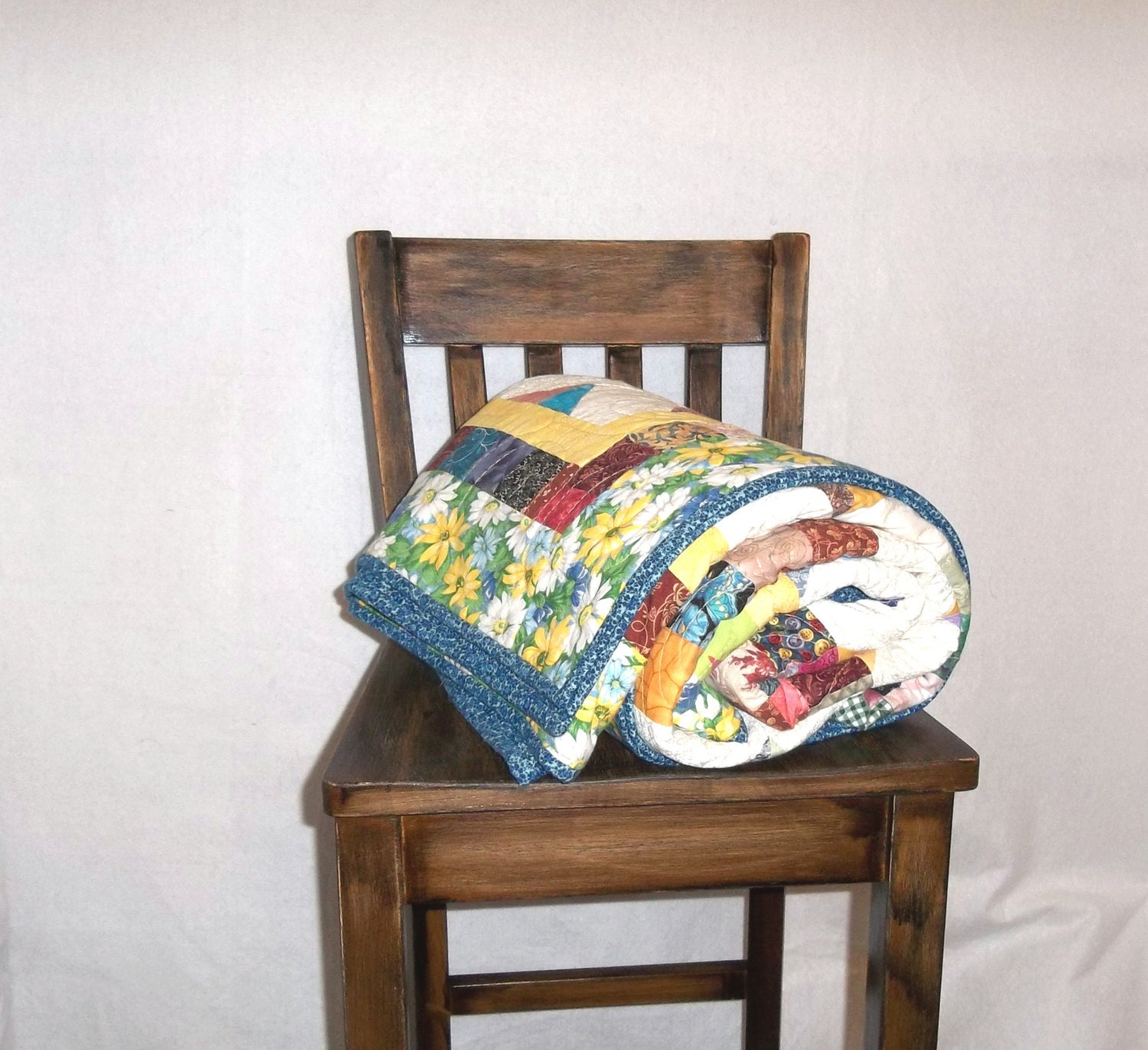 Summertime Patches Patchwork Quilt