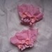 Sweet Lolita Ribbon Wrist Cuffs- Pink Bow (All Pastel Colours)
