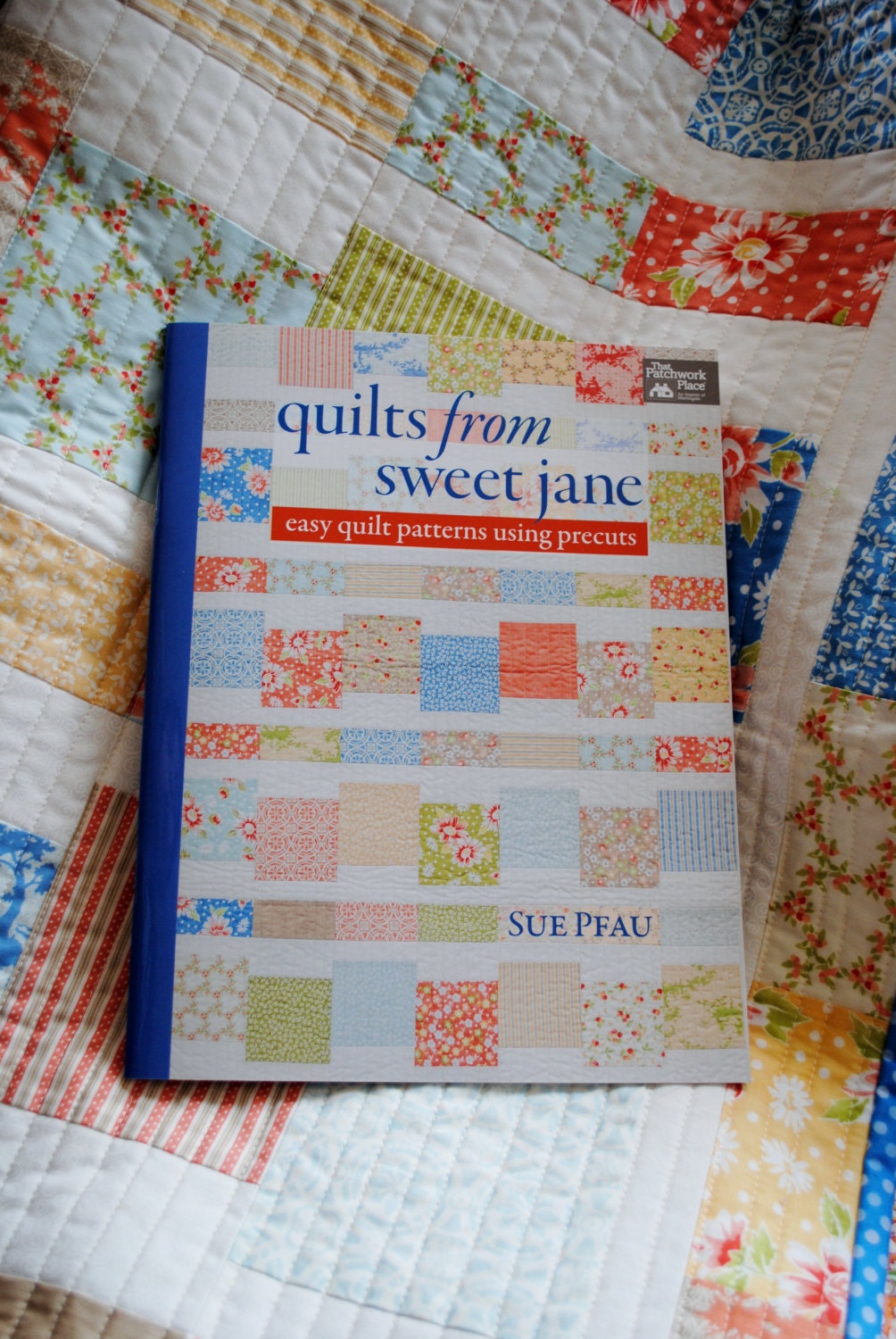 Quilt pattern book, Quilts from Sweet Jane, patterns for precut fabric bundles