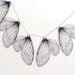 Cicada wing bib necklace