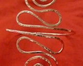 Very Unique Hammered Arm Cuff , Upper Arm Bracelet, Armband, Faerie Jewelry
