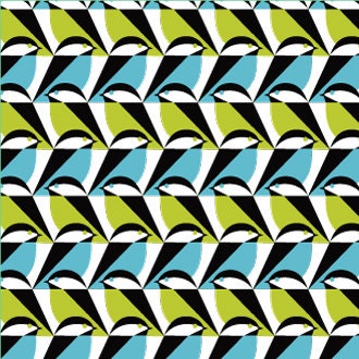 Cloud 9 ORGANIC FABRIC - Eleanor Grosch - Mixteca - Sparro - Azul