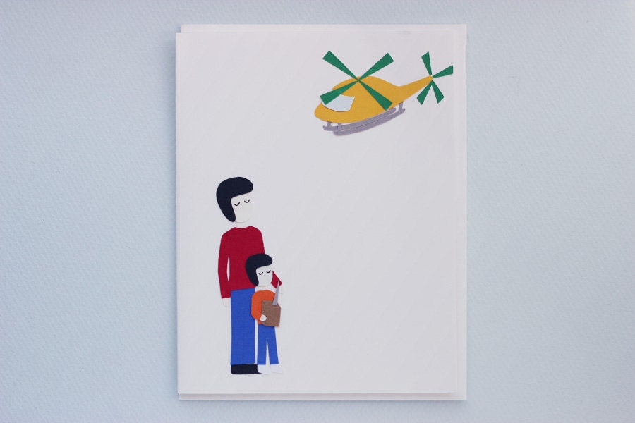 Father's Day helicopter