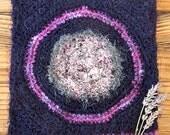 Altar Rug - Silk Tapestry Fiber Arts - Full Moon Night