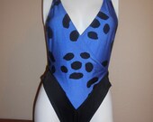 Vintage 80's 90's   SWIMSUIT  bikini one piece   S