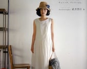 White Linen and Cotton Comfortable Clothes - Japanese Craft Book