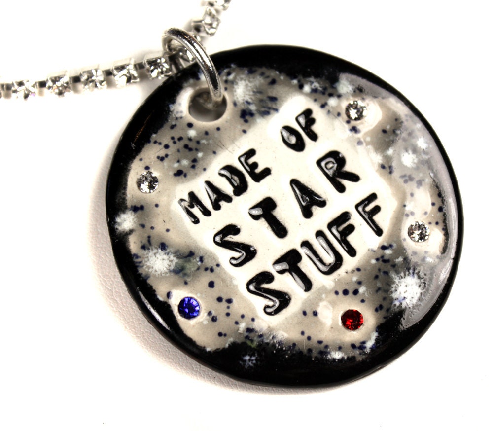 Made of Star Stuff Sparkle Surly Necklace with Swarovski Crystals