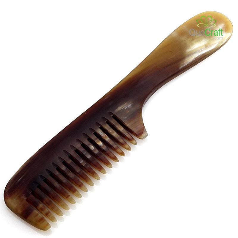 Organic Horn Hair Comb Handmade