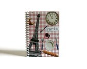 Checked Paris - Notebook Spiral Bound - 4 x 6