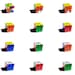 Cubevolution (8 by 8" Colour Limited Edition Signed Photographic Print) Geeky Pop Rubiks Cube Solve Art