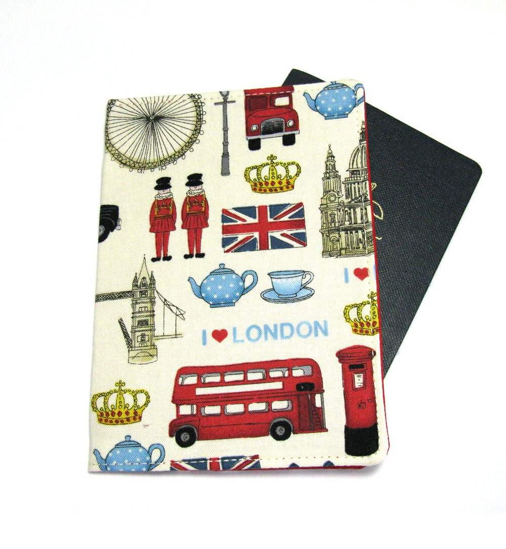 London Icons Passport Cover/Holder