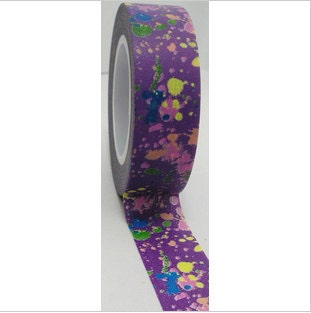 Purple Paint Splash-- Washi Tape -- single roll Il_170x135