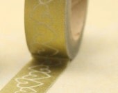 Gold Hearts -- Washi Tape -- Il_170x135